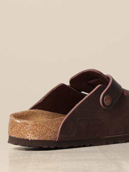 birkenstock boston oiled leather black
