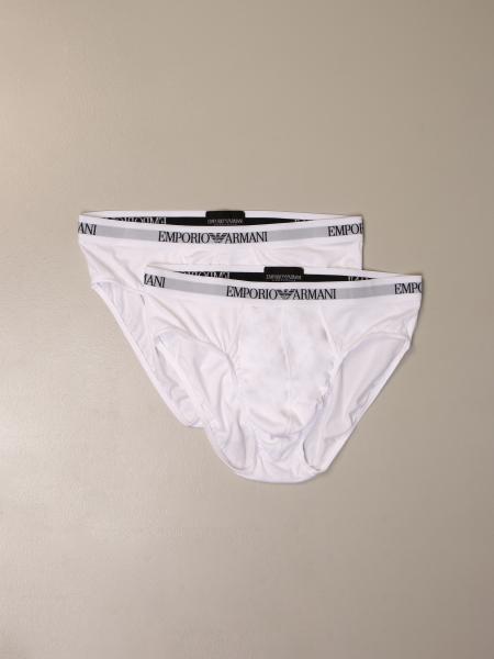 EMPORIO ARMANI UNDERWEAR: underwear for man - White | Emporio Armani ...