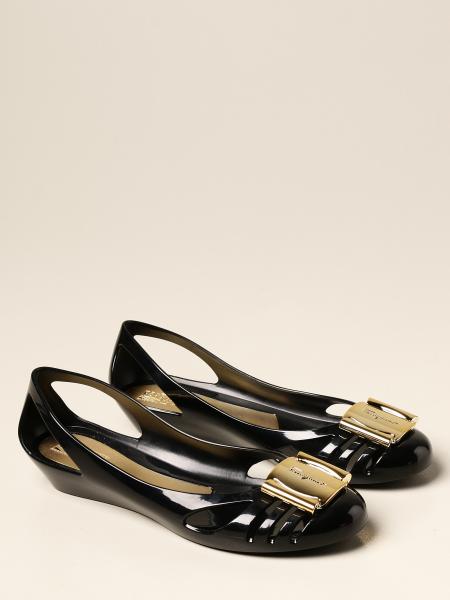 salvatore ferragamo jelly 1 ballerina flats