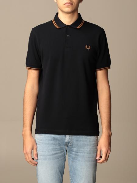 FRED PERRY: polo shirt for man - Blue 1 | Fred Perry polo shirt M3600 ...