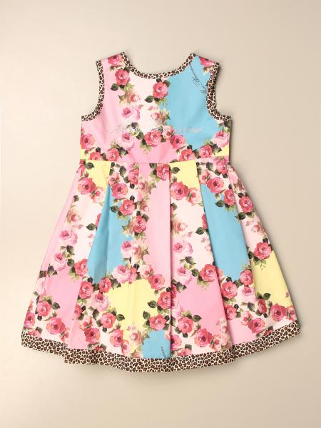 Miss Blumarine dress in floral patterned cotton