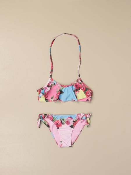 Miss Blumarine bikini swimsuit with floral pattern