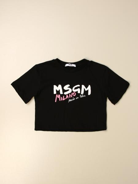 Msgm Kids T-shirt with logo print