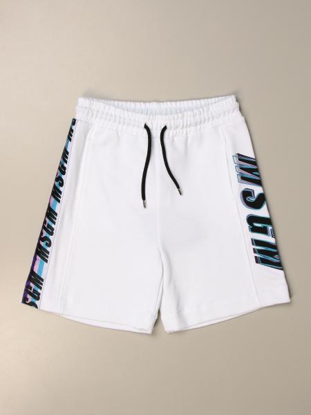 Msgm Kids jogging shorts with logo