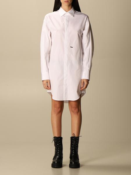 Dsquared2 shirt dress with logo