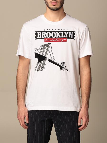 Hydrogen cotton T-shirt with Brooklyn print