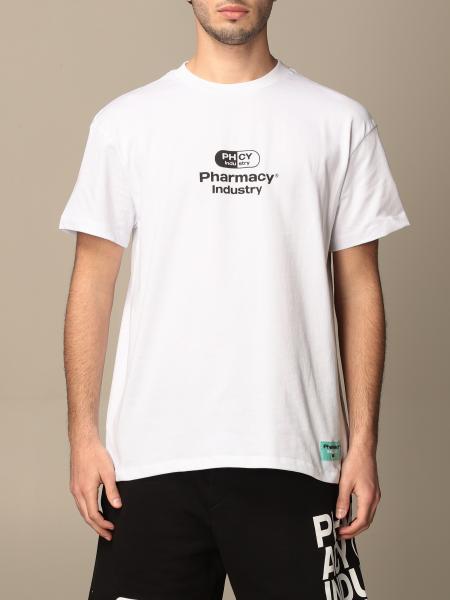 Pharmacy Industry Outlet: cotton t-shirt with pill logo - White | T ...