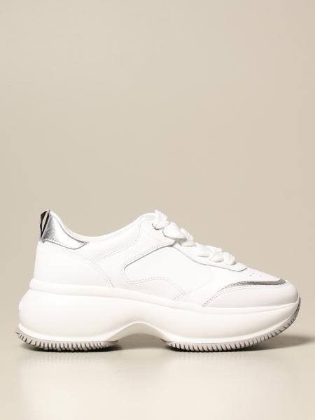 HOGAN: Maxi I Active sneakers in leather - White | Hogan sneakers ...