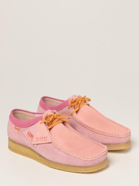 clarks boots mens pink