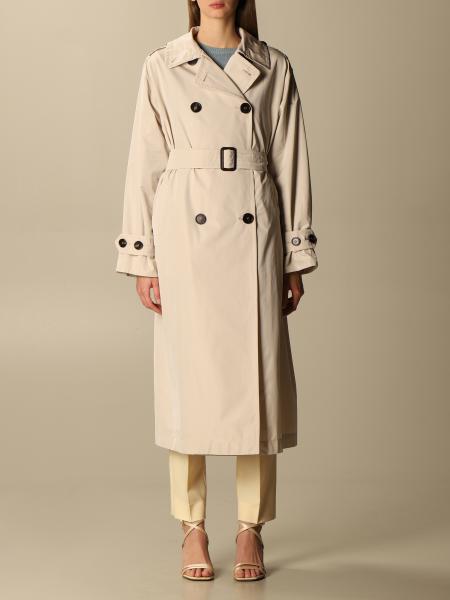 Double-breasted trench coat Cimper Max Mara The Cube