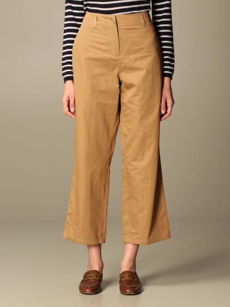 Faesite S Max Mara trousers in cotton twill