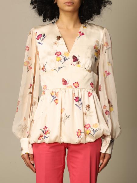 Max Mara blouse in floral silk