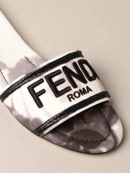 canvas flat sandals