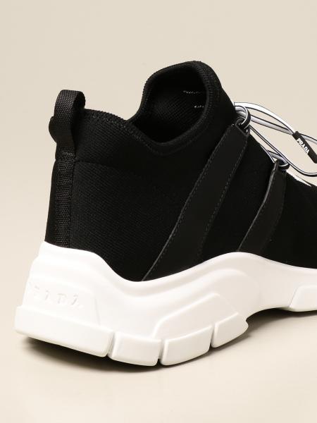 prada stretch knit sneakers