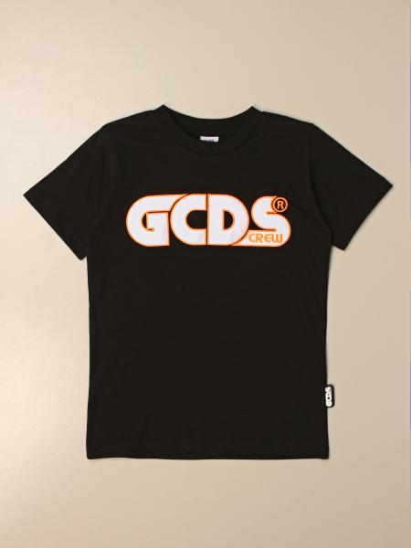 Gcds cotton t-shirt with logo print