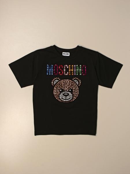 moschino t shirt teddy bear black