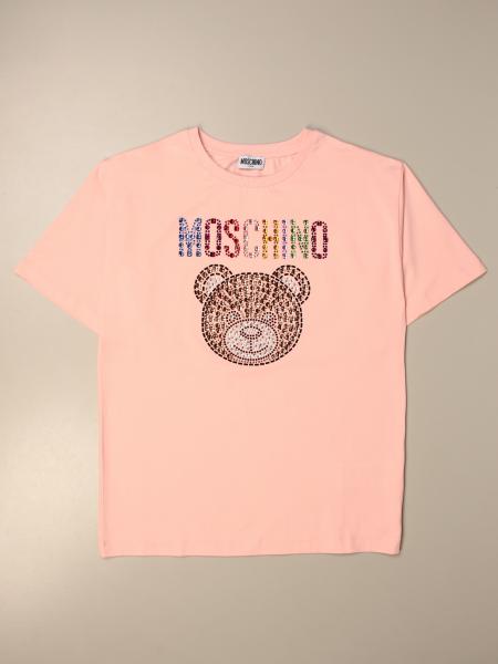 moschino pink bear t shirt