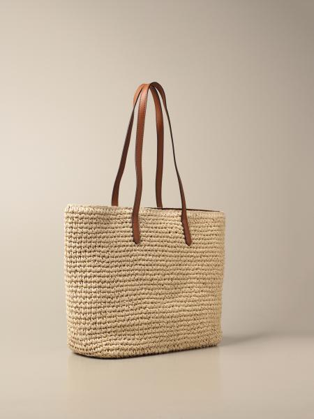 ralph lauren raffia bag