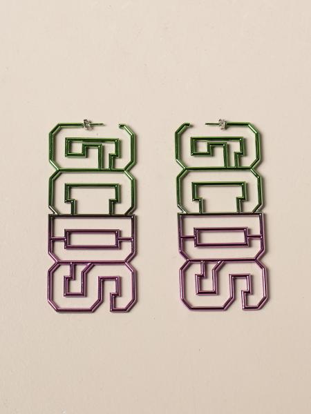 Gcds 金属Logo耳环