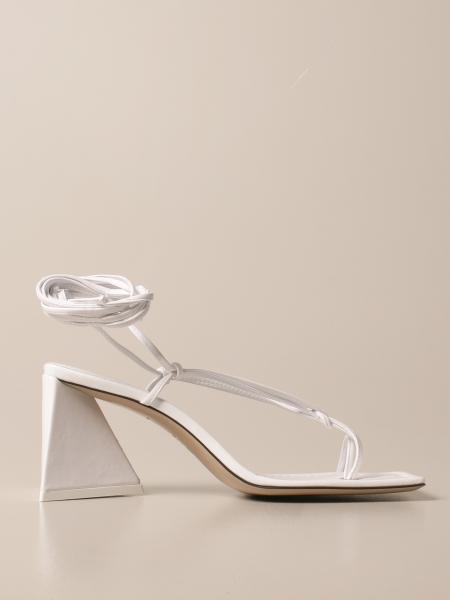 Life at Large Capsule The Attico court shoes in leather