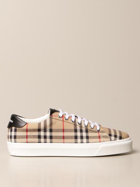 cotton canvas trainers