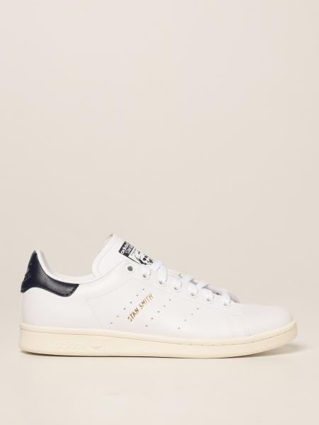 Adidas men: Stan Smith Adidas Originals trainers in synthetic leather