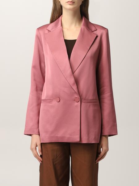 Armani Exchange women: Armani Exchange blazer in viscose blend with logo