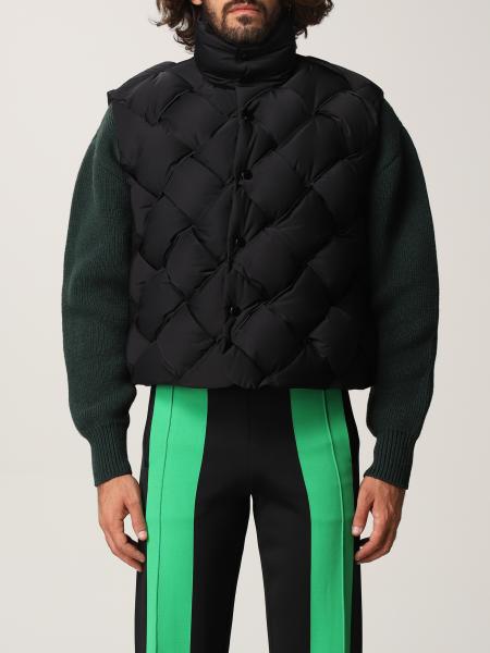 BOTTEGA VENETA: vest in woven nylon - Black