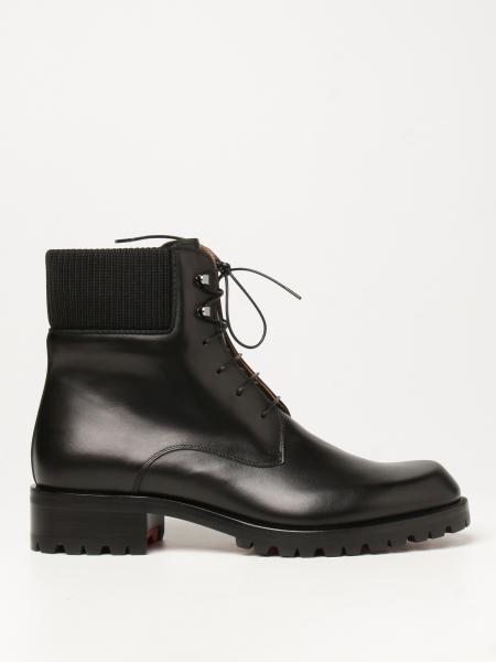 Trapman Christian Louboutin leather ankle boots