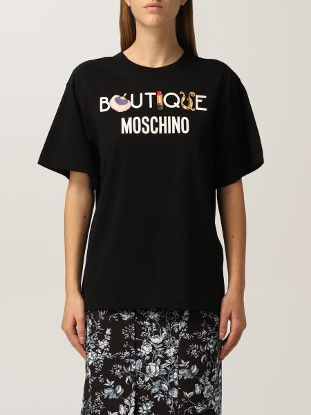 T-shirt Boutique Moschino con stampa logo