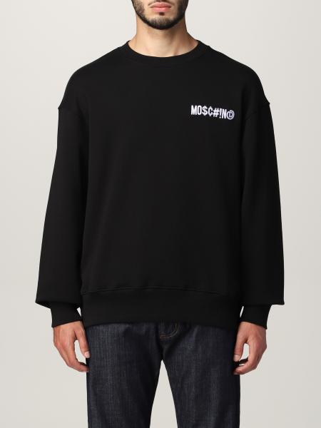 Symbols sweatshirt with Moschino Couture logo in cotton