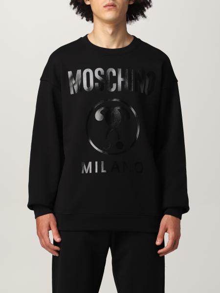 Double Question Mark Moschino Couture cotton sweatshirt