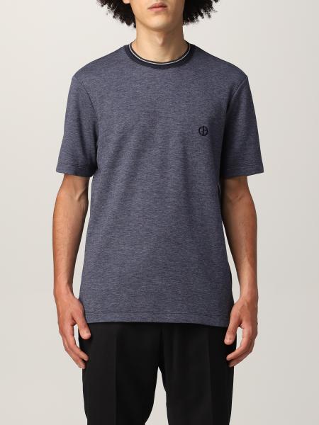 Giorgio Armani t-shirt in cotton and cashmere