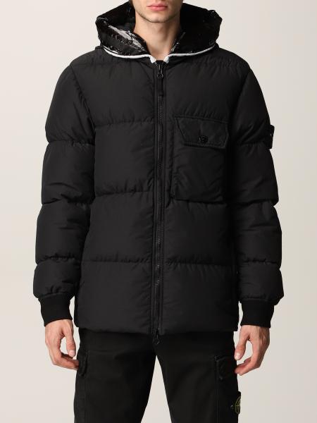 STONE ISLAND: jacket for man - Black | Stone Island jacket 43432 online ...
