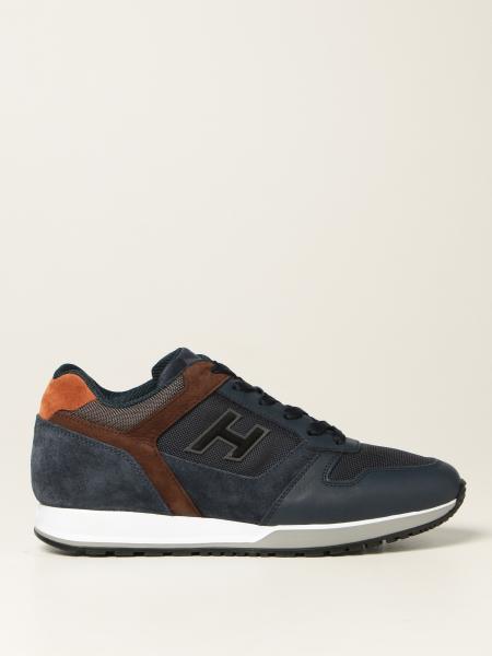 Hogan men: H321 Hogan trainers in leather and suede