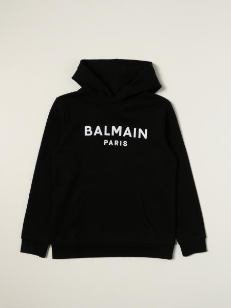 Balmain: Balmain Logo 棉质卫衣