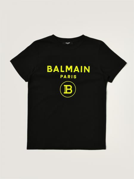 Balmain Logo 棉质 T 恤