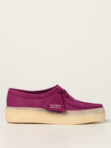CLARKS: Shoes women Originals - Fuchsia | Oxford Shoes Clarks 2616327 ...
