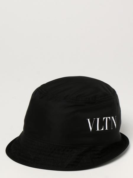 Valentino Garavani men: Valentino Garavani nylon hat with VLTN logo