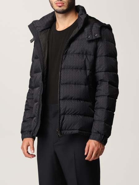 VALENTINO: down jacket with all-over V Optical logo | Jacket 