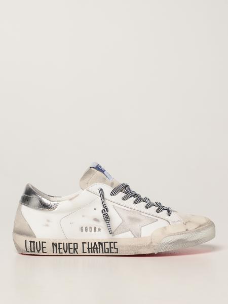 Golden Goose shoes for men: Super-Star Penstar classic Golden Goose trainers in leather