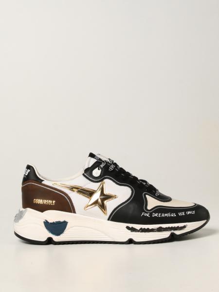 Golden Goose shoes for men: Golden Goose Running Sole trainers in leather