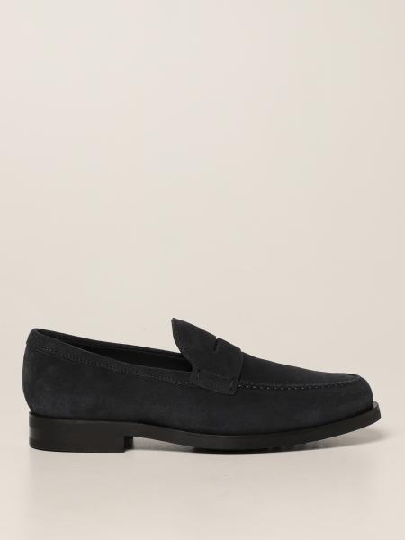 Tod's men: Tod's moccasins in suede