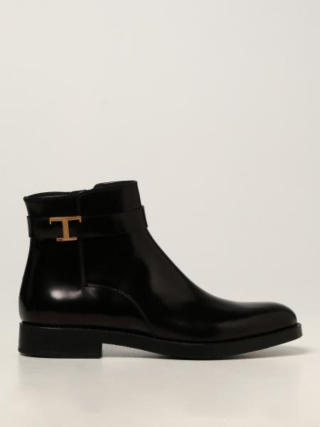 Tod's: Tod's ankle boot in brushed leather