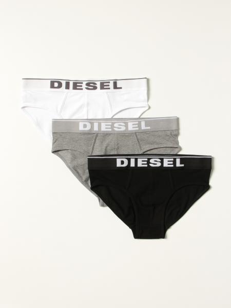 Set 3 slip Diesel Underwear con logo