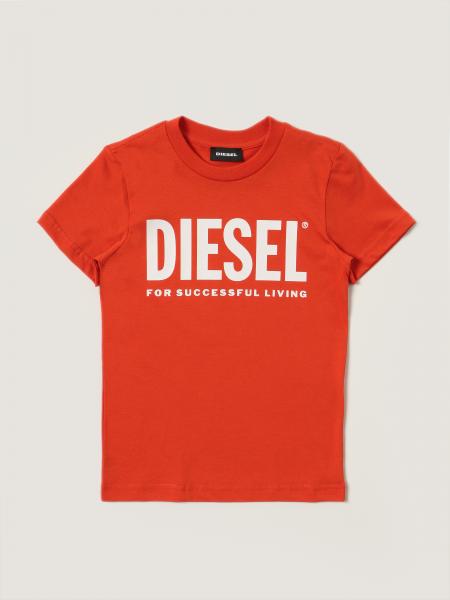 Diesel Logo 棉质 T 恤