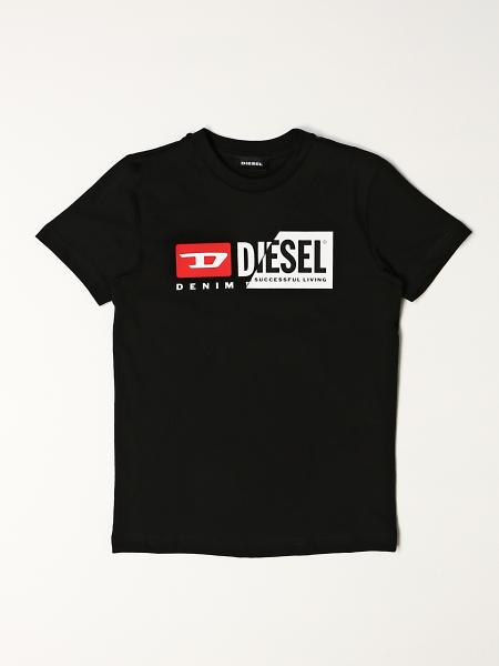 Diesel Logo 棉质 T 恤