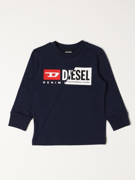 T-shirt Diesel in cotone con logo