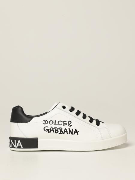 Dolce & Gabbana: Sneakers Dolce & Gabbana in pelle