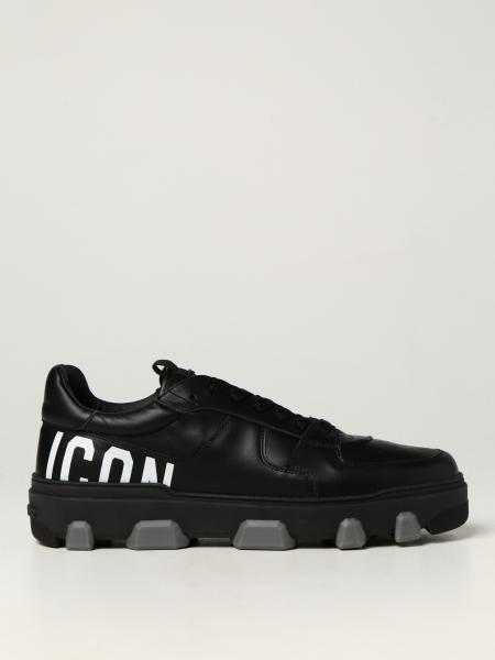 Dsquared2 Icon Basket sneakers in leather